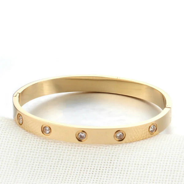 Cartier Diamond Band -Gold