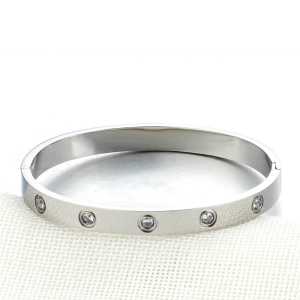 Cartier Diamond Band - Silver - Salty Accessories