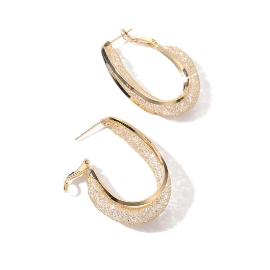 Disco Diva Golden Hoops - Salty Accessories