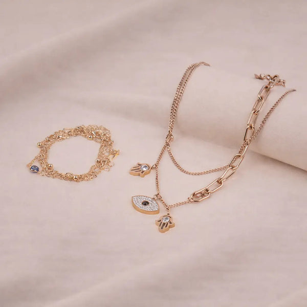 Evil Eye Aura Jewellery Stack