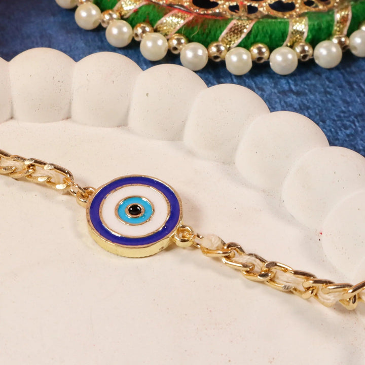 Evil Eye Butterfly Painted Band Set | Salty