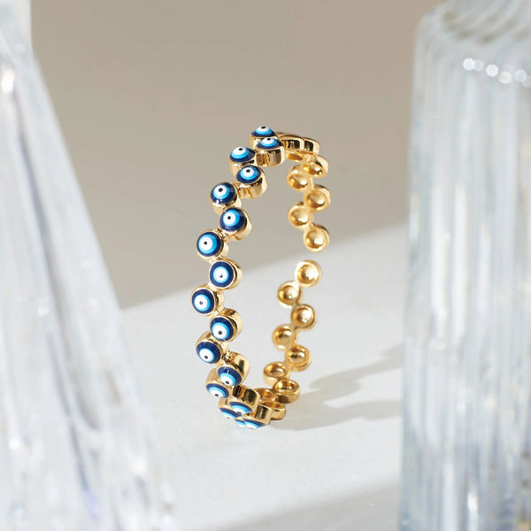 Evil Eye Shield Cuff