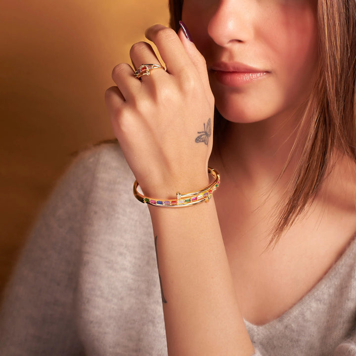 Exclusive Stones Bracelet and Ring Set - Salty Accessories