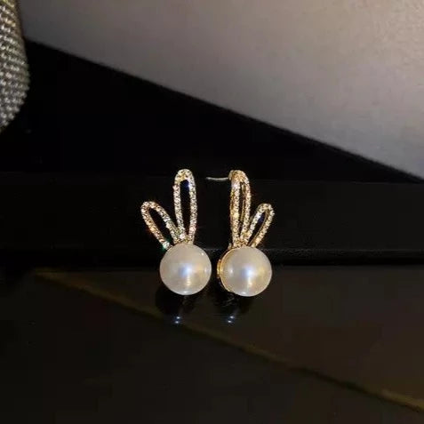 FairyFrost Pearl Earrings - Salty Accessories