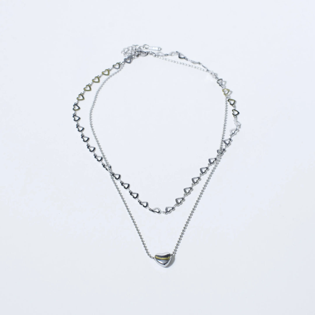 Falling In Love Silver Necklace - Salty Accessories