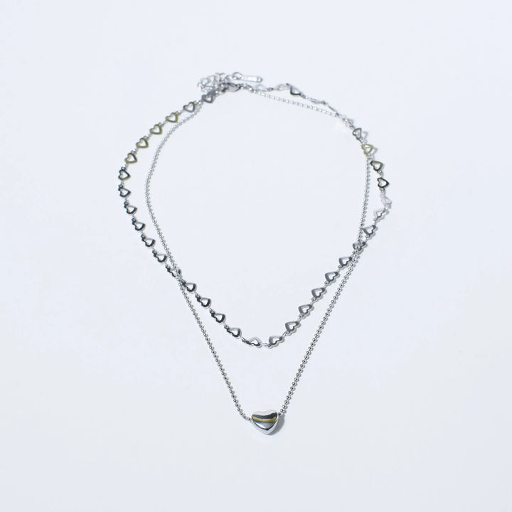 Falling In Love Silver Necklace - Salty Accessories