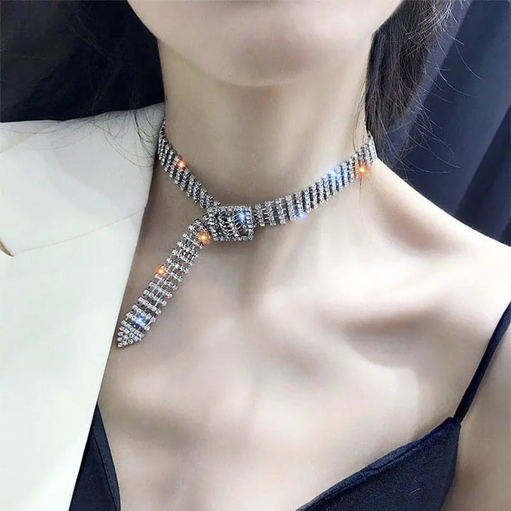 Fashion Belt Adjustable Choker - Salty Accessories
