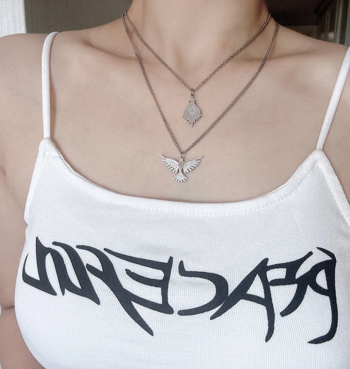 Fawkes Silver Layered Necklace - Salty Accessories