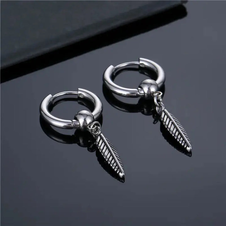 Feather Earrings (1 Side)