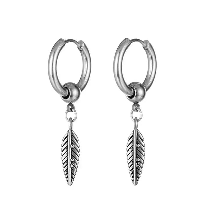 Feather Earrings (1 Side)