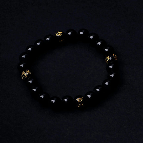 February Birthstone Beaded Band