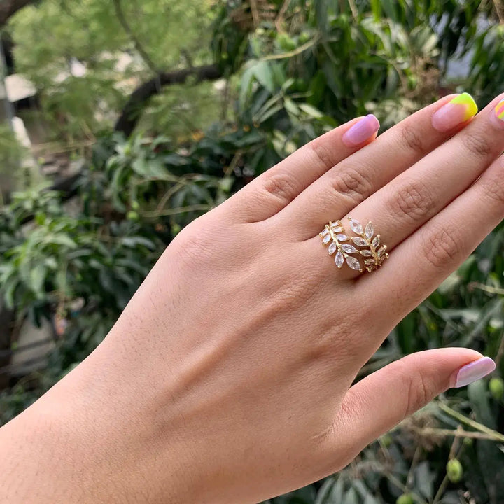 Ferns gorgeous Golden Band - Salty Accessories