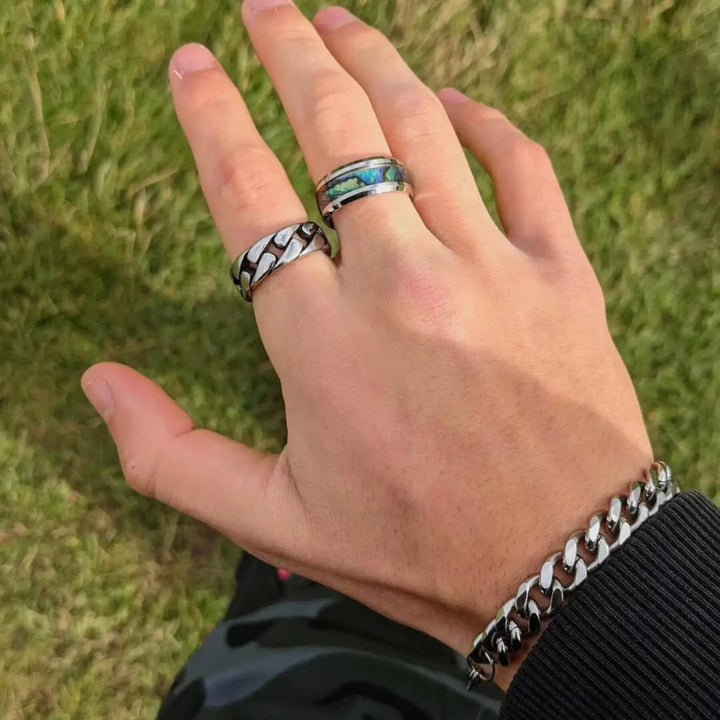 Fier Silver Ring