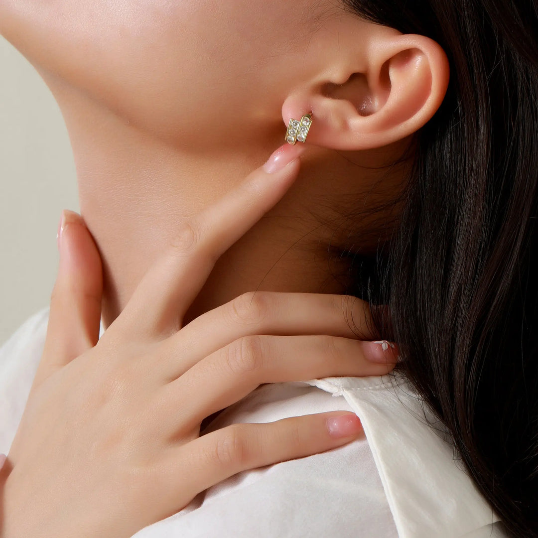 Meera Shine Earrings - Salty Accessories