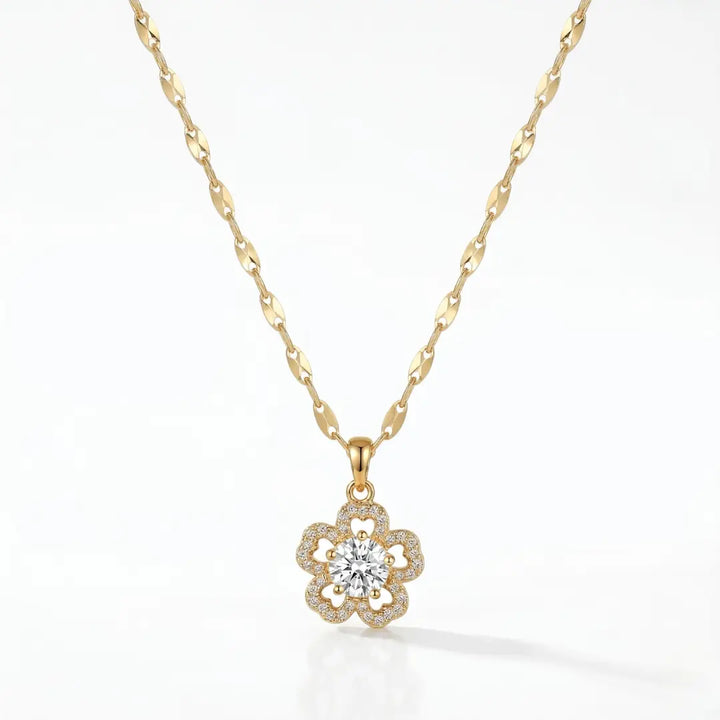 Fleurielle Crystal Necklace | Salty