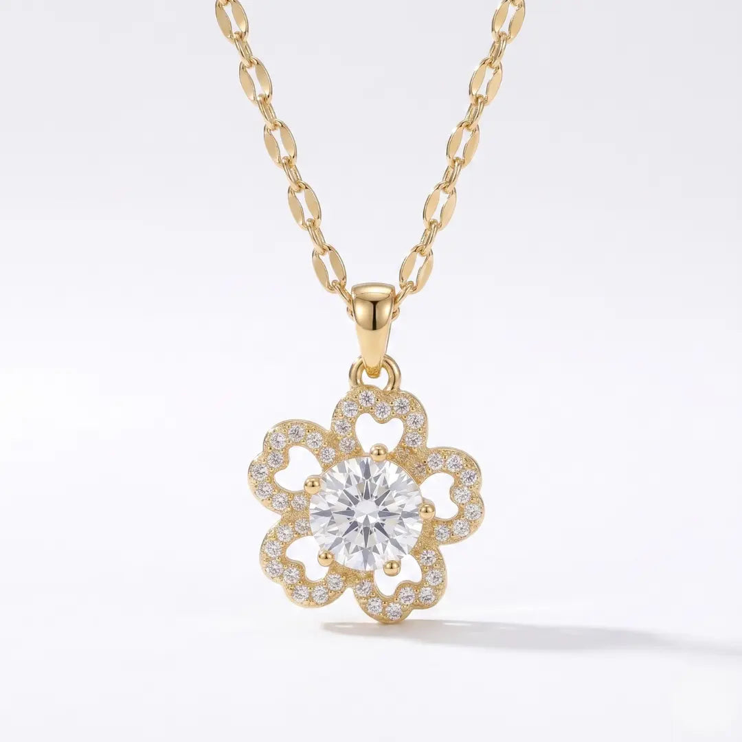Fleurielle Crystal Necklace | Salty
