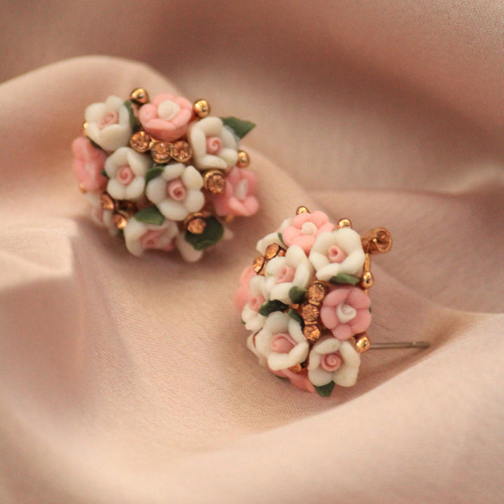 Flower Bouquet Earrings - Salty Accessories