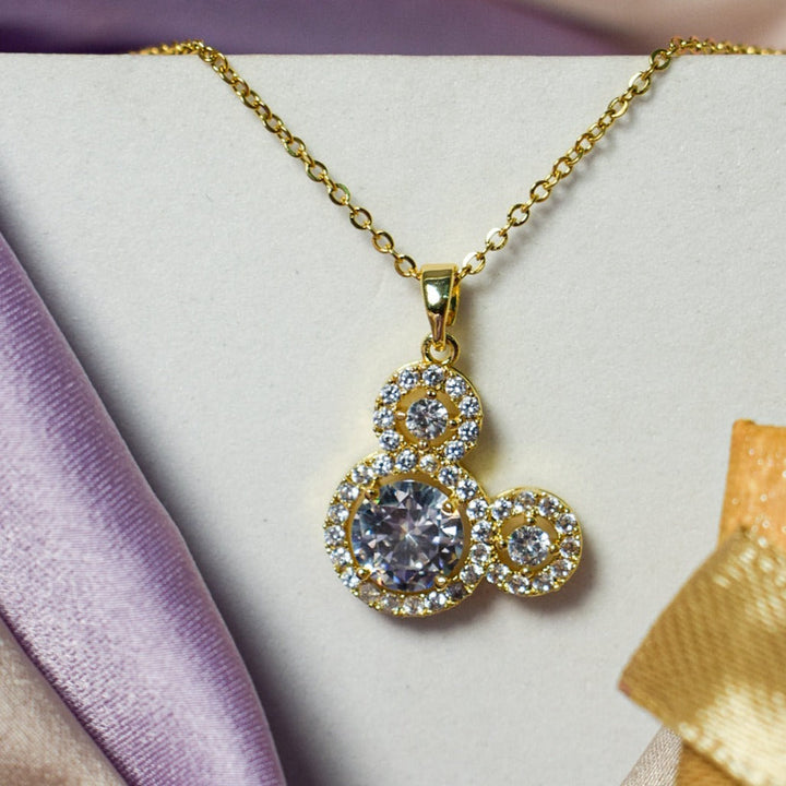 Fluffy Snuggles Golden Necklace - Salty Accessories