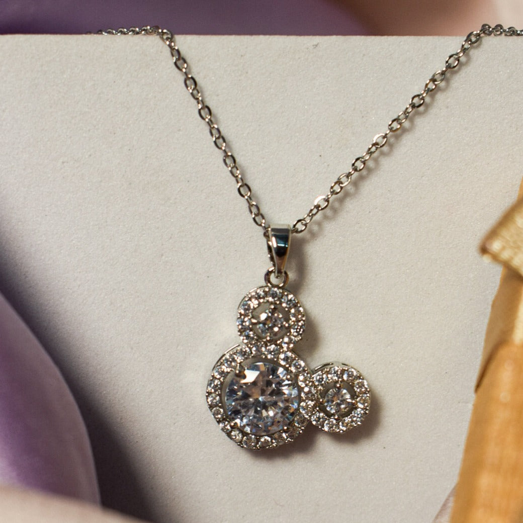 Fluffy Snuggles Silver Necklace - Salty Accessories
