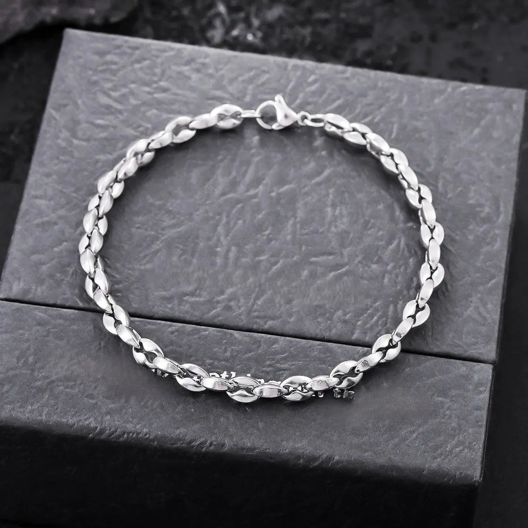 Fluid Oval Chain Bracelet | Salty