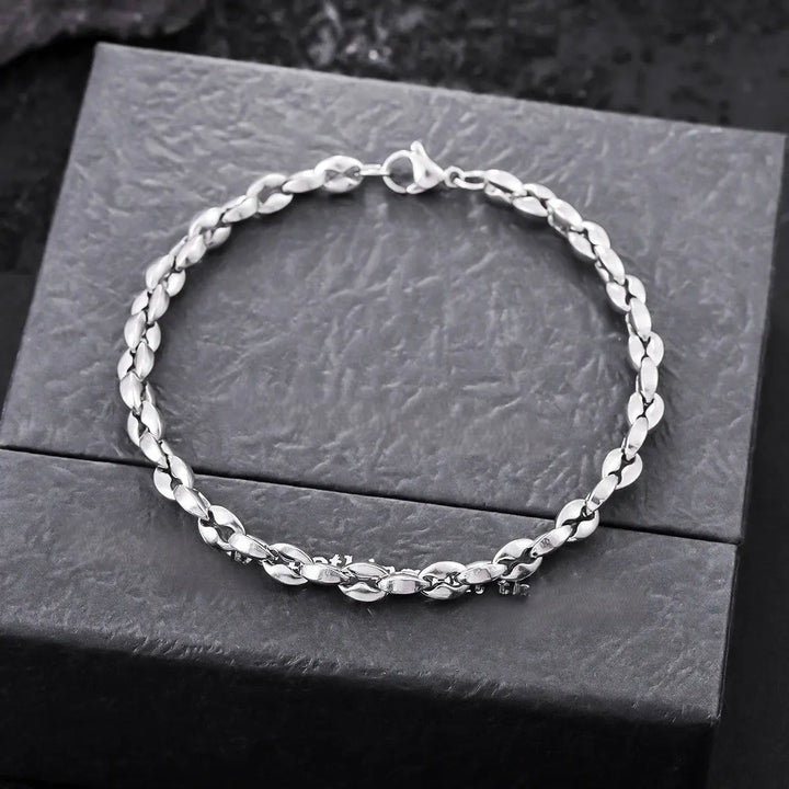 Fluid Oval Chain Bracelet | Salty