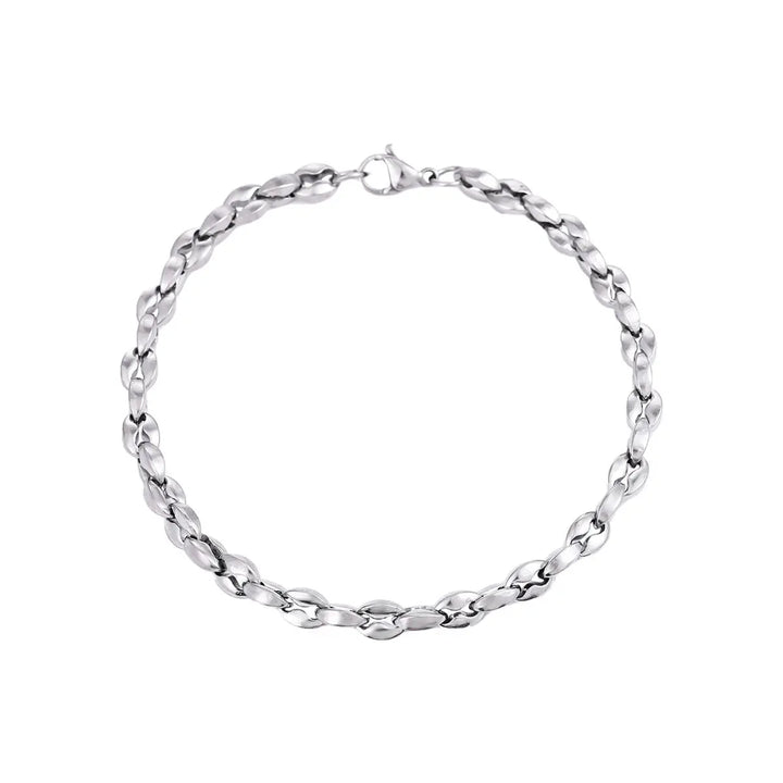 Fluid Oval Chain Bracelet | Salty