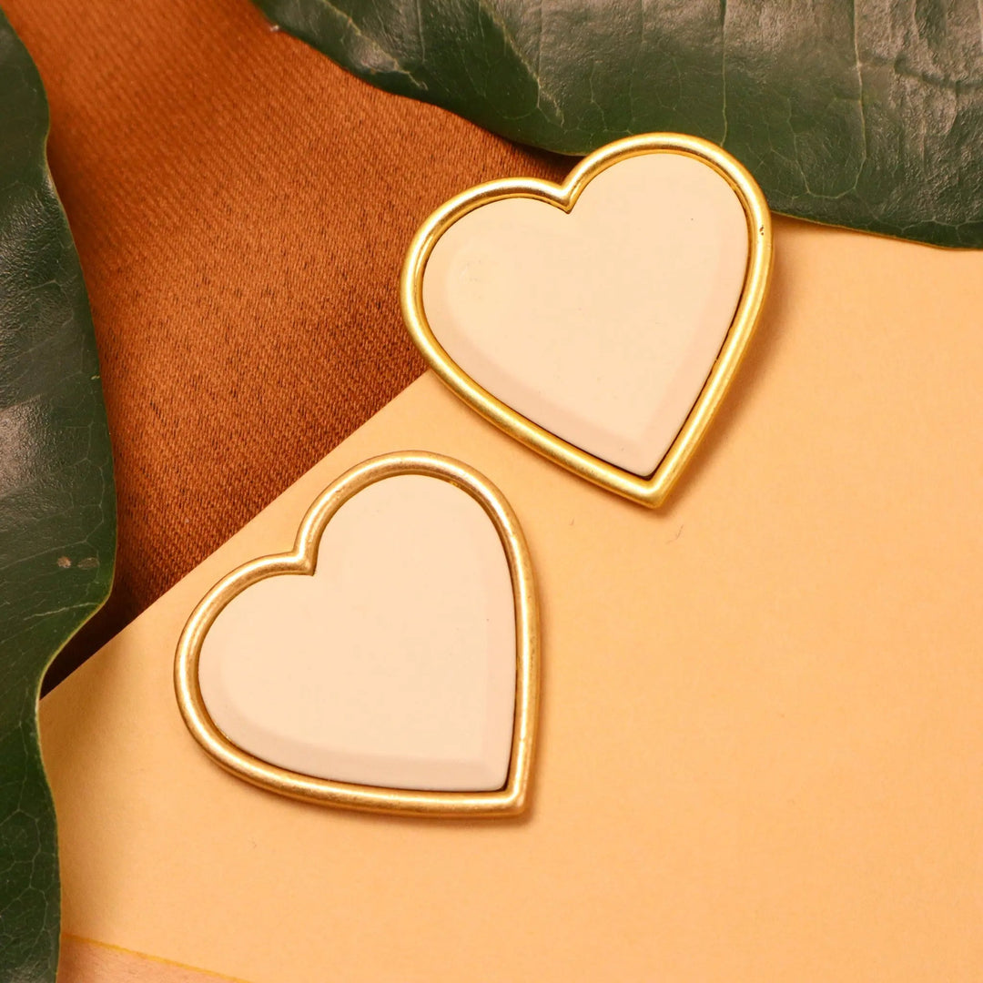 Forever in the Heart Studs - Salty Accessories