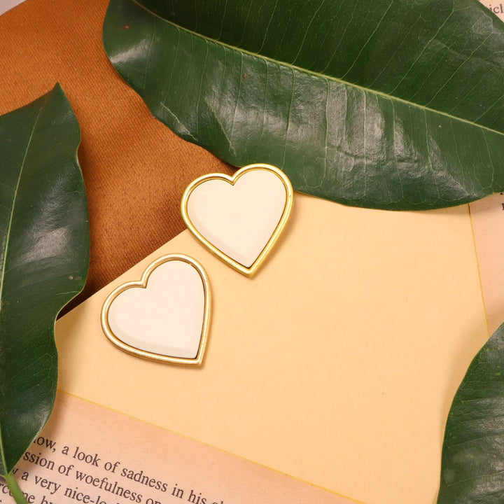 Forever in the Heart Studs - Salty Accessories