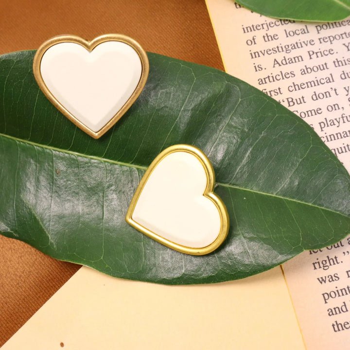 Forever in the Heart Studs - Salty Accessories
