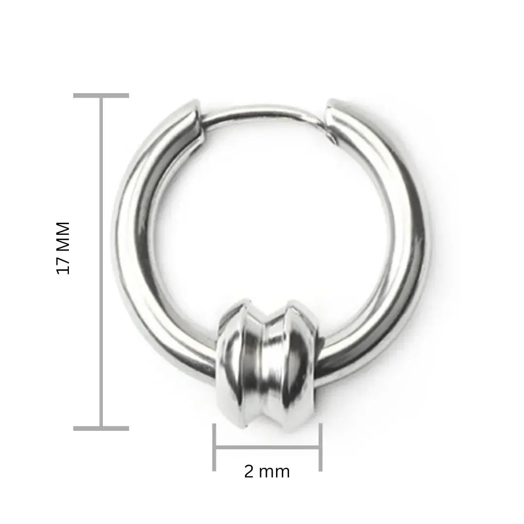 Frostbite Silver Earring (1 Side) - Salty Accessories