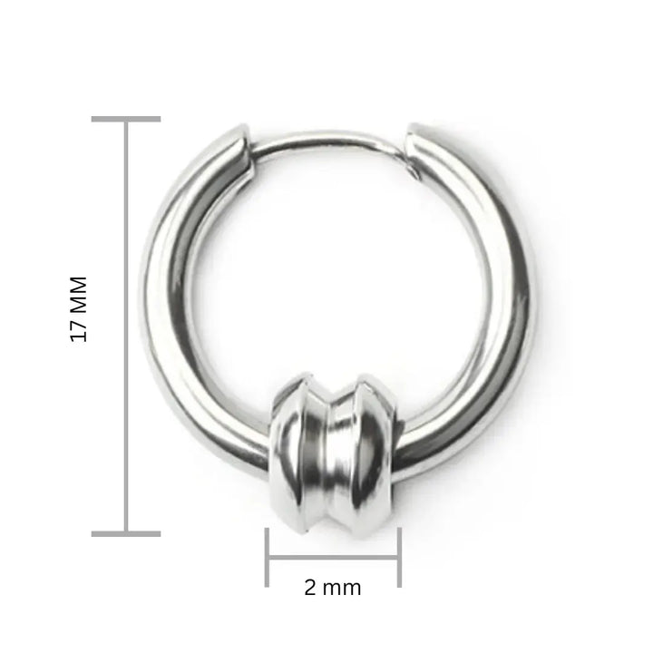 Frostbite Silver Earring (1 Side) - Salty Accessories