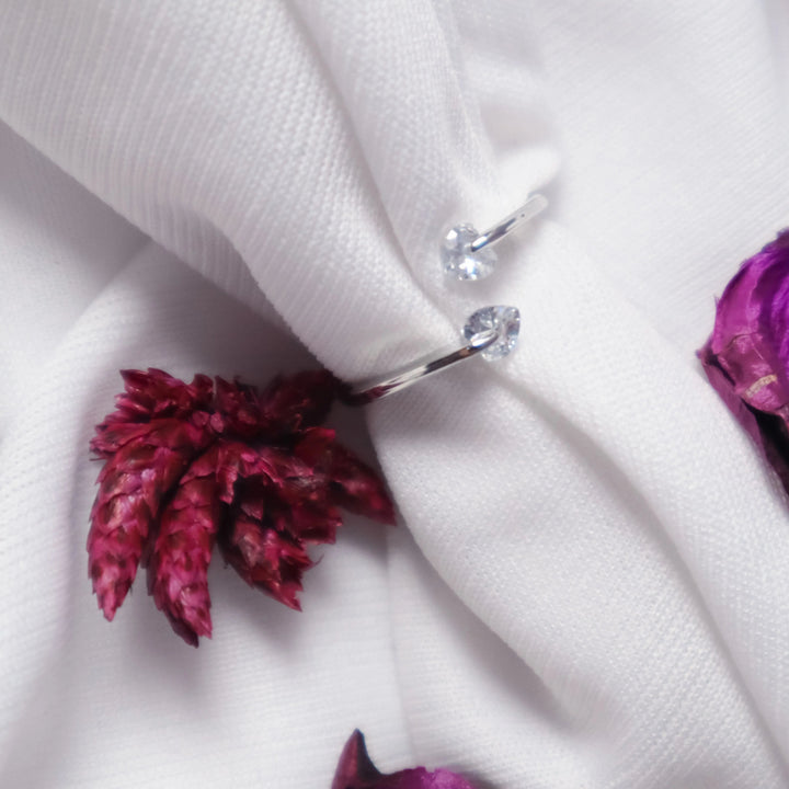 Frozen Marvel Ring - Silver - Salty Accessories