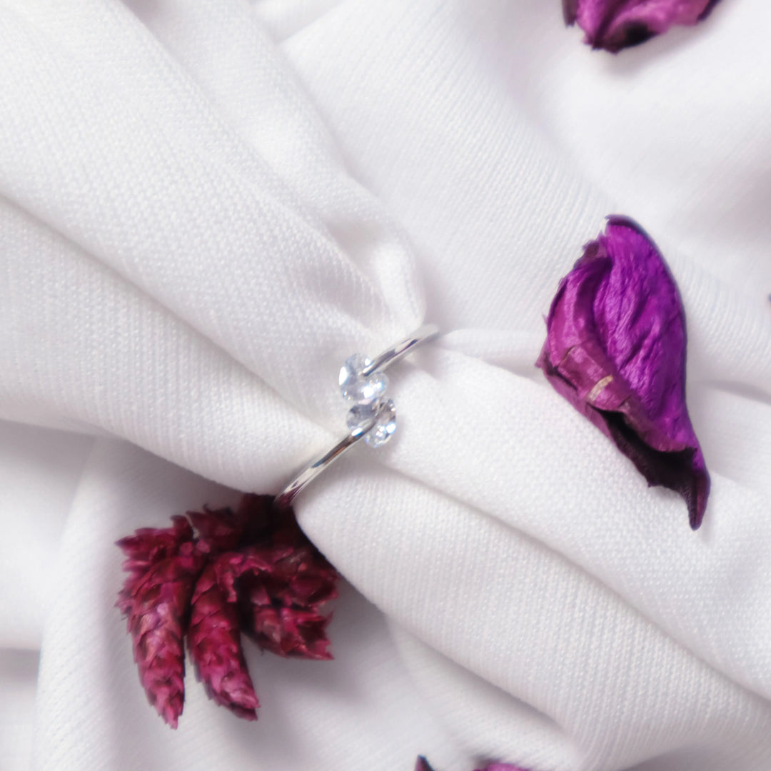 Frozen Marvel Ring - Silver - Salty Accessories