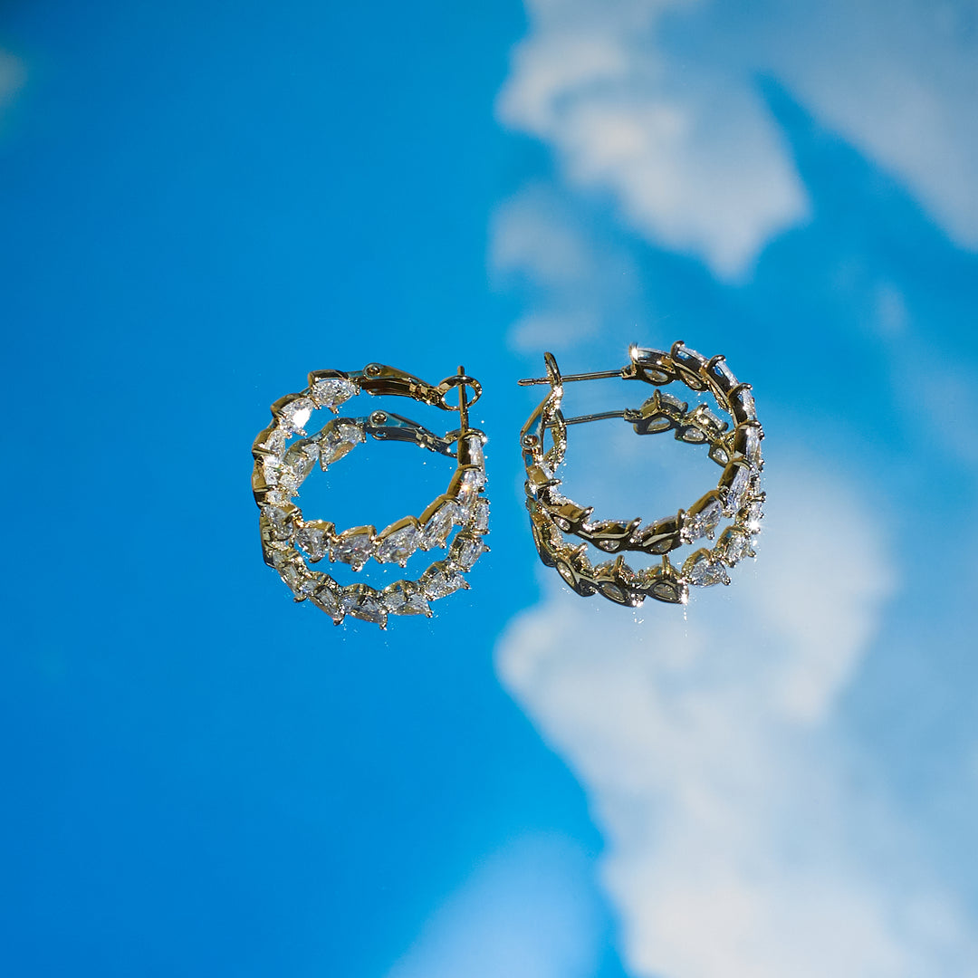 G.O.A.T Diamond Earrings
