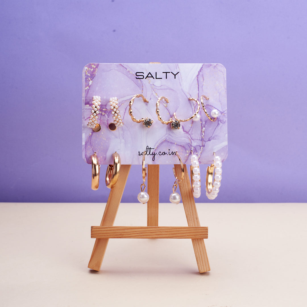 Luxury Jewellery Set Gift Hamper for Her with Personalised Card - Salty Accessories