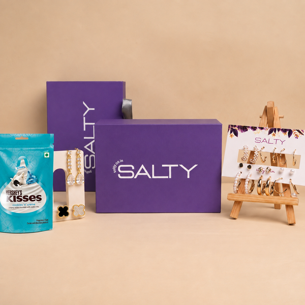 Luxury Jewellery Set Gift Hamper for Her with Personalised Card