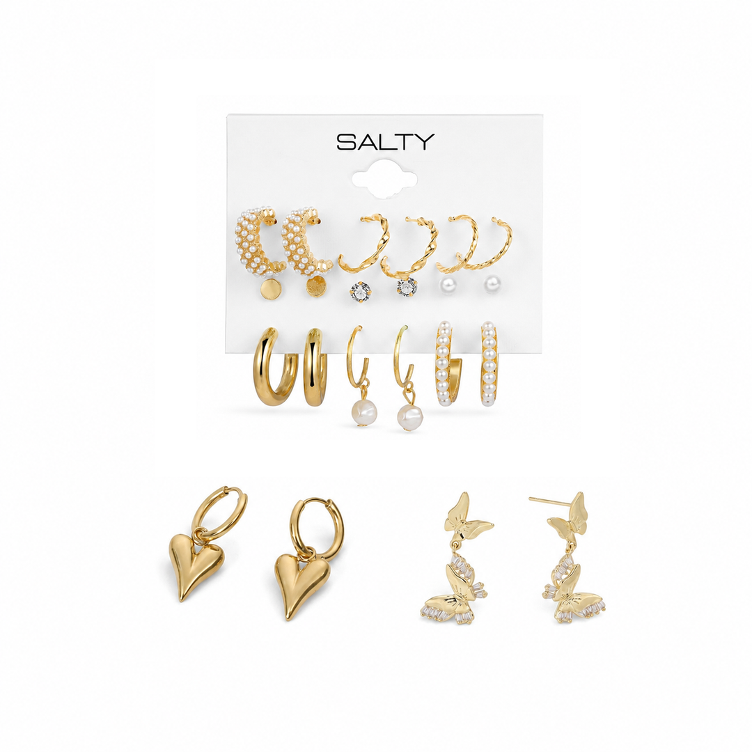Luxury Jewellery Set Gift Hamper for Her with Personalised Card