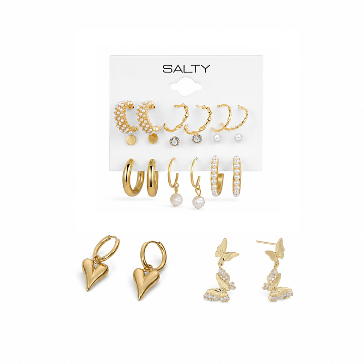 Luxury Jewellery Set Gift Hamper for Her with Personalised Card