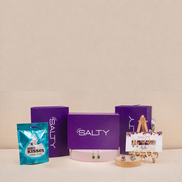 Luxury Jewellery Set Gift Hamper for Her with Personalised Card