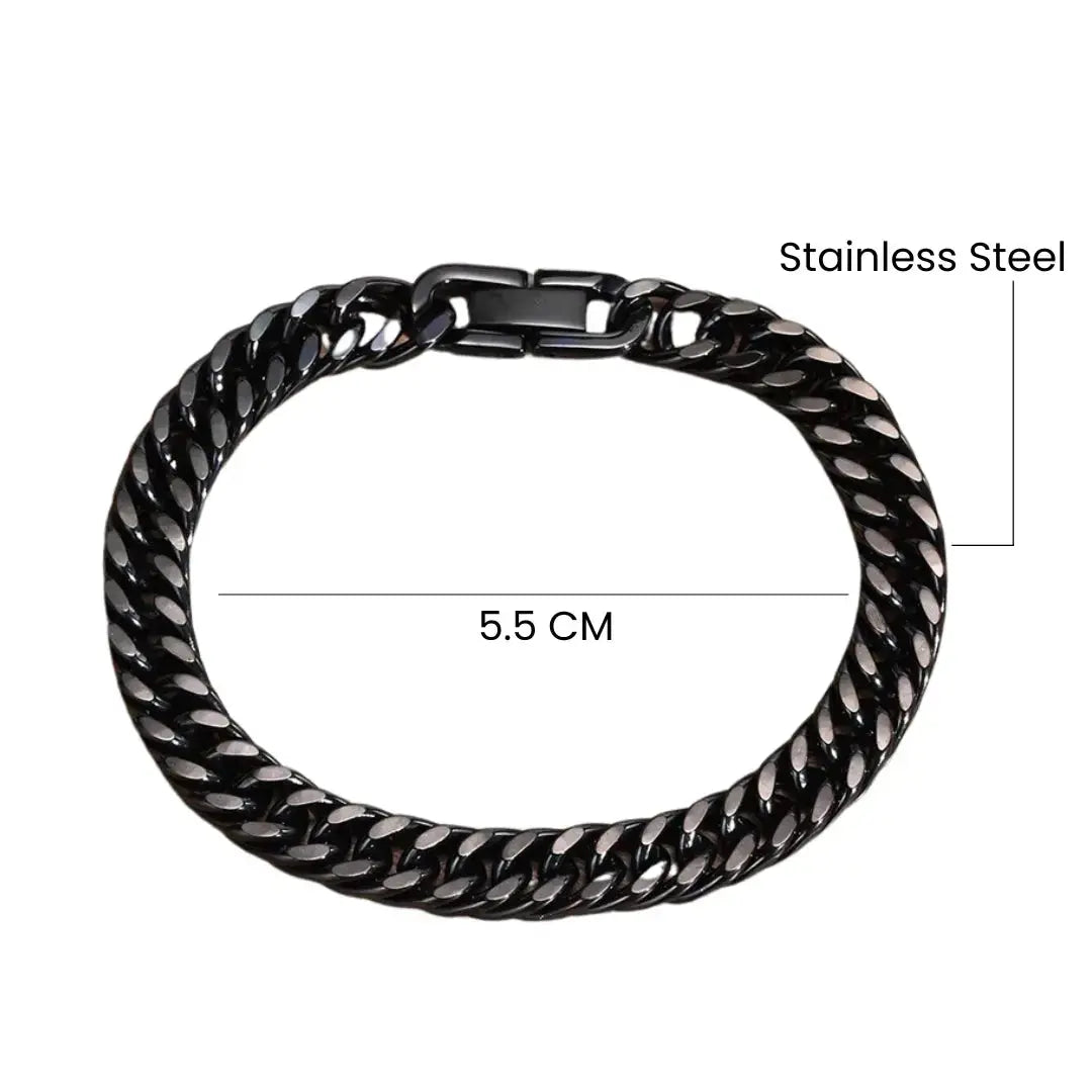 GQ Style Black Bracelet - Salty Accessories