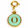 Green Alphabet Charms