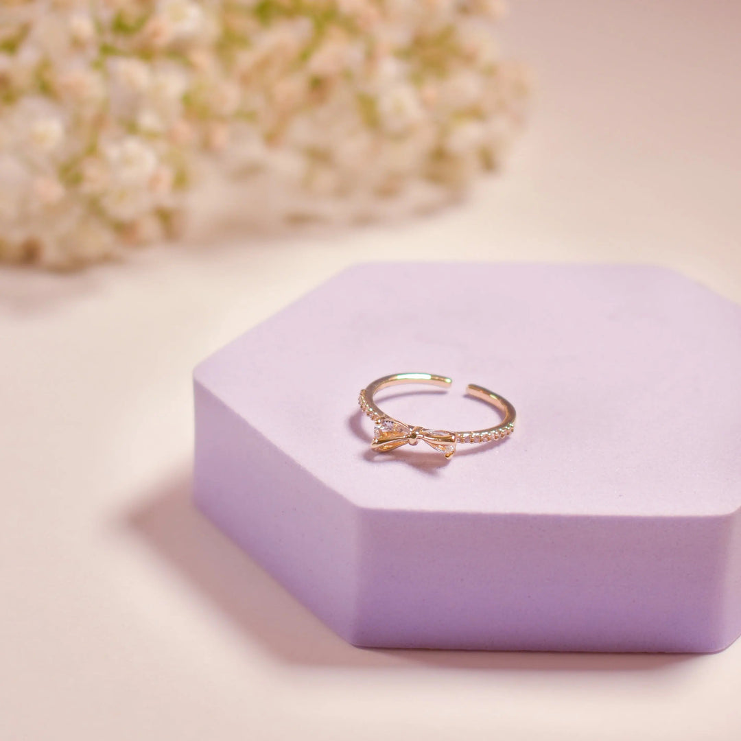 Gem Bow Ring | Salty