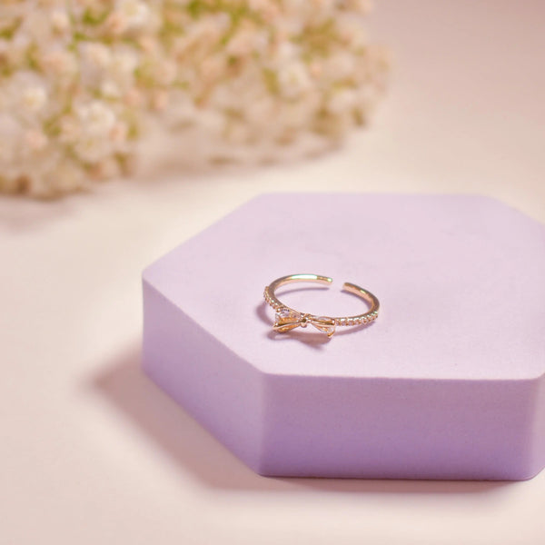 Gem Bow Ring