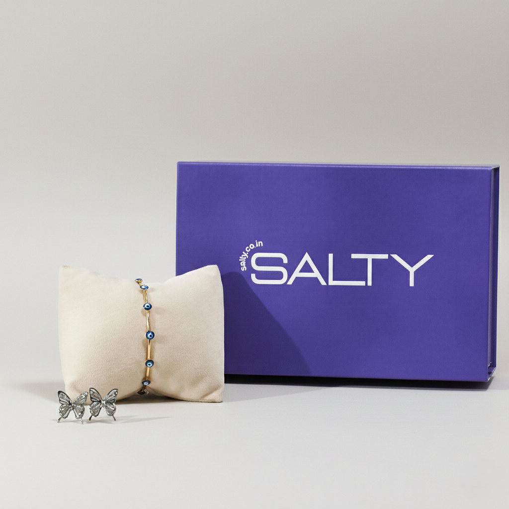 Luxury Jewellery Set Gift Hamper for Her with Personalised Card