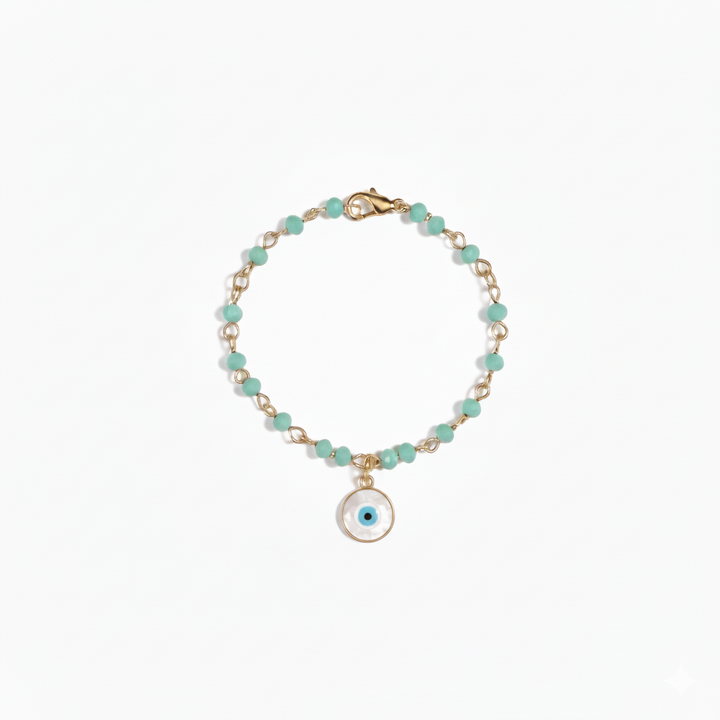 Traditional Blue Evil Eye Band - Salty Accessories