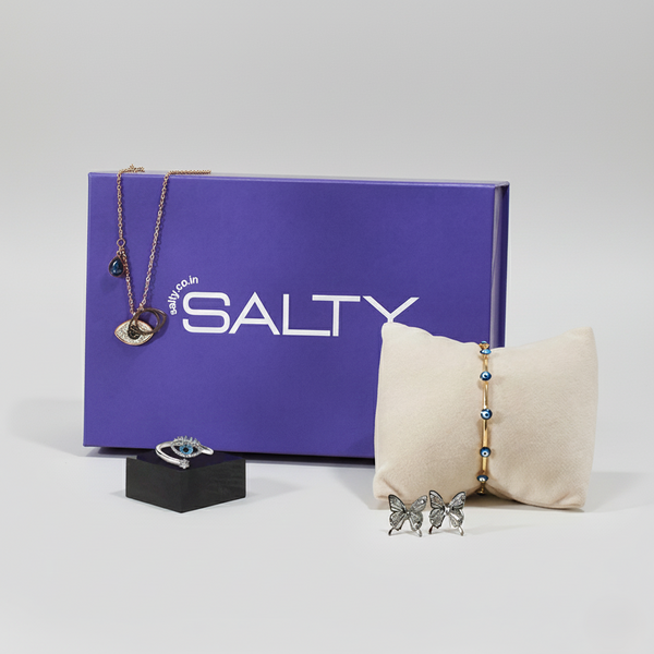 Luxury Jewellery Set Gift Hamper for Her with Personalised Card