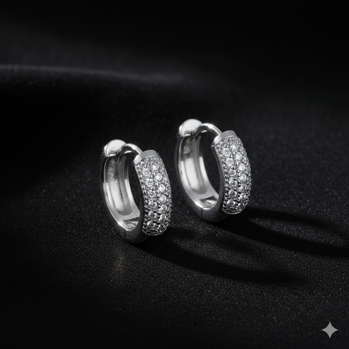 Modern Diamond Earrings - Salty Accessories