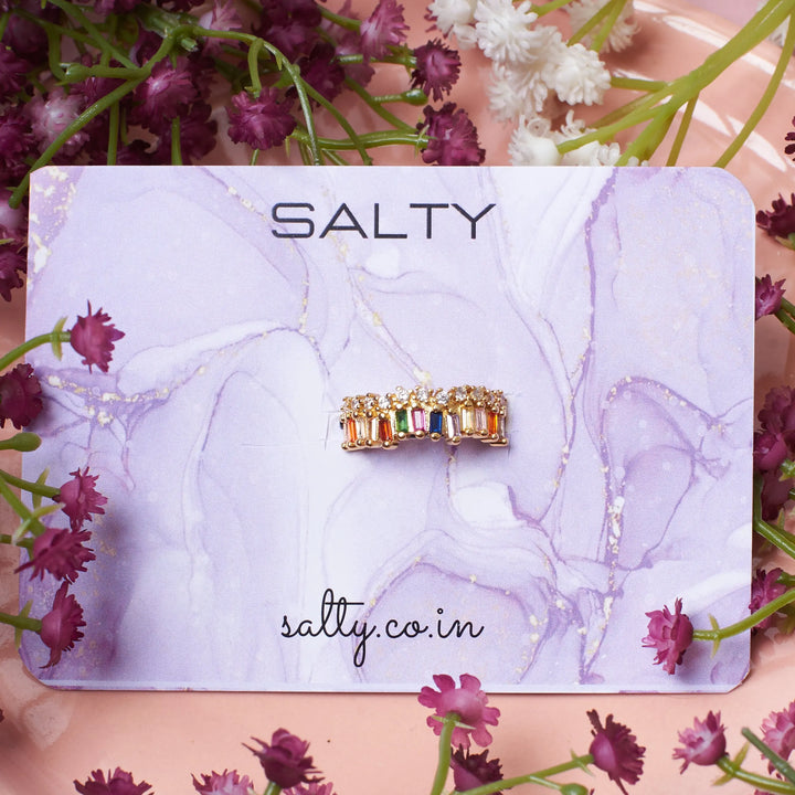 Gemstone Fusion Ring | Salty
