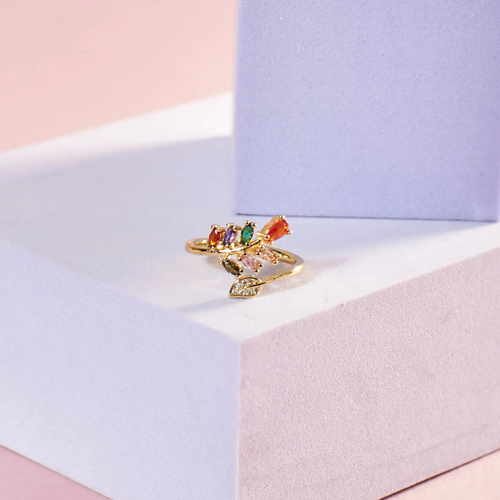 Gemstone Symphony Ring | Salty