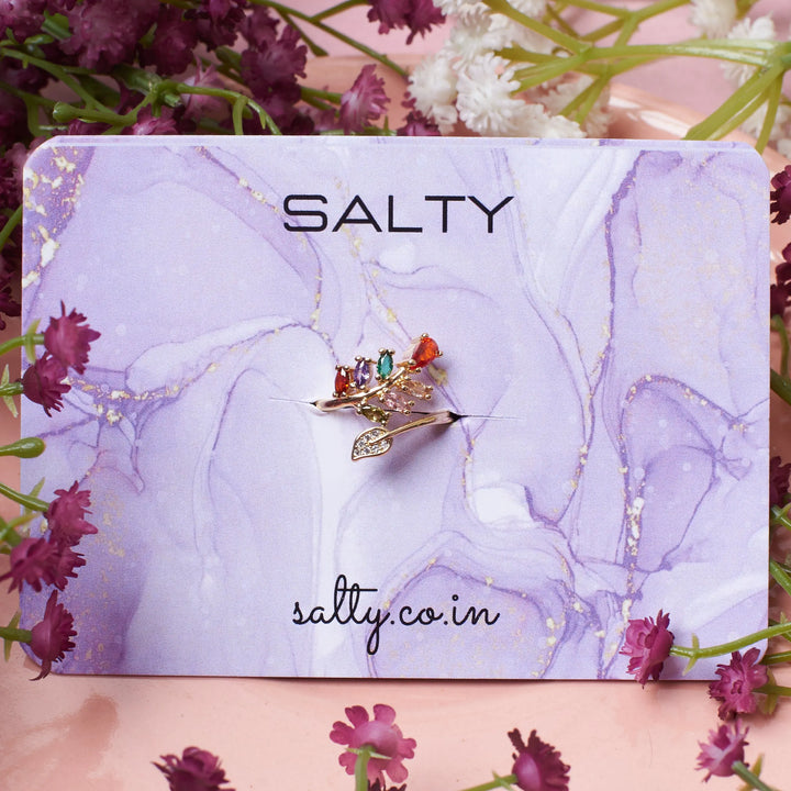 Gemstone Symphony Ring | Salty